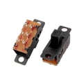 thumbnail image 2 of 5Pcs 3 Posición 6P DPDT Micro Miniatura Interruptor de Deslizamiento PCB Interruptor de Palanca de Retención, 2 of 3