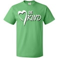 thumbnail image 3 of Inktastic Be Kind with Heart Ribbon in White Text T-Shirt, 3 of 5