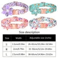 thumbnail image 5 of Flower Dog Collar Adjustable Small Medium Large Cute Girl Female Summer Spring Pretty Puppy Essentials Accessories, 5 of 21
