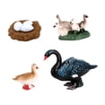 thumbnail image 3 of Figuras de modelos de ciclo de vida de animales, cisne, abeja, juguete para niños, juguetes educativos de aprendizaje Cisne negro, 3 of 9