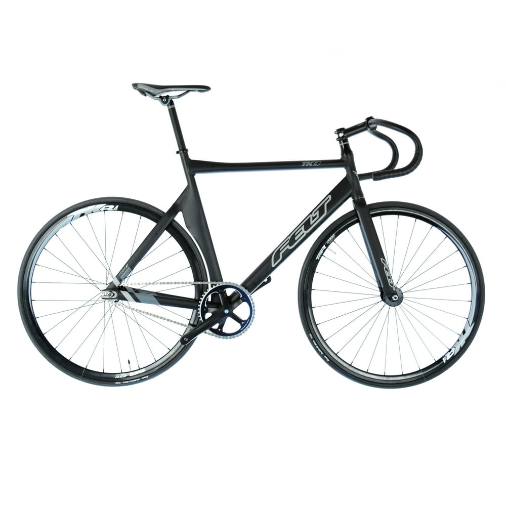Felt TK3 Aluminum Fixed Gear Track Bike w/ Carbon Fork // Matte Black