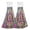 Colorful Blooms Floral, variant on Wobogo Graffiti Cat Hand Towel Set of 2 Absorbent for Kitchen and Bathroom With Velcro Hanging Loop 18.2×14in