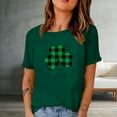 thumbnail image 2 of QIPOPIQ T-Shirts à Manches Courtes pour Femmes à Col Rond T-Shirts de la Saint-Patrick T-Shirt Shamrock T-Shirt Vert Hauts T-Shirts de la Saint-Patrick T-Shirt Ample T-Shirts de Fête T-Shirts Graphiques Aubaines, 2 of 4