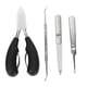 thumbnail image 2 of 4pcs Toenail Clipper Set Pedicure Trimming Reduce Soreness Stainless Steel Nail Treatment Foot Tool, 2 of 5