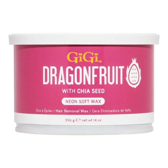 GiGi Wax Can Neon Soft Wax Dragonfruit 14 oz #39882