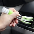 thumbnail image 1 of Cepillo Multiusos 2 en 1 para Limpiar el Aire Acondicionado del Coche Accesorios de Coche Cepillo Multiusos para Interiores, 1 of 6