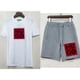 thumbnail image 1 of 2023 Verano Nuevo Algodón Letra Impresión Pantalones Casual Elásticos Cintura S-4XL, 1 of 3