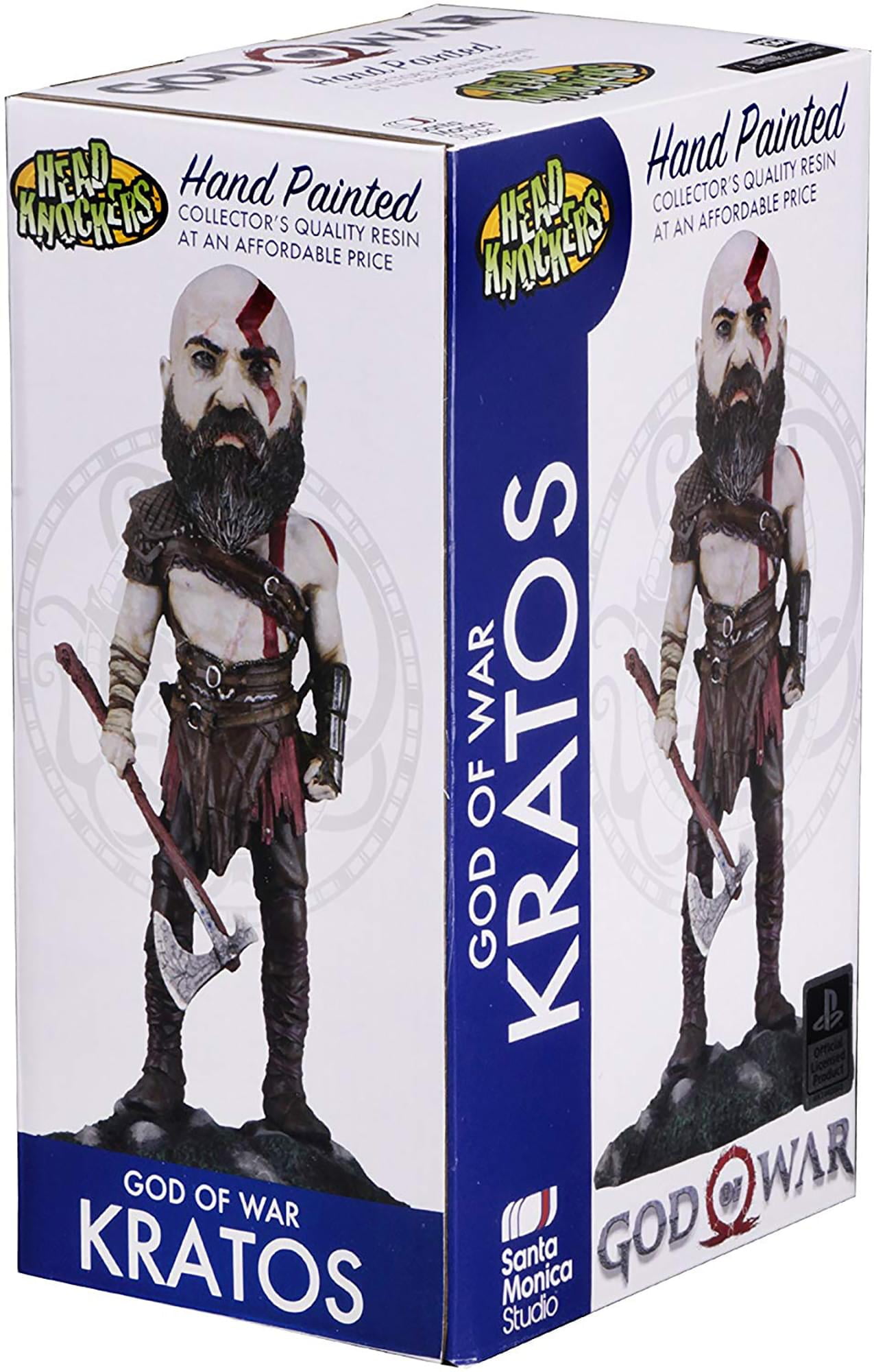 NECA God of War (2018): Kratos 7 Figure White, Red 49323 - Best Buy