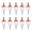 2 grams, variant on 10Pcs Red And White Foam Sea Fishing Bobber Sea Floating Buoys Fishing Hard Foam Buoys Fish Tackle Enduring
