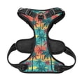 thumbnail image 5 of Lsque Hawaii Palms Dog Harness, No-Pull Pet Harness with 2 Leash Clips, Adjustable Soft Padded Dog Vest with Easy Control Handle for Large Dogs-X-Large, 5 of 9