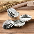 thumbnail image 6 of 32PCS 32PCS Aluminum Baking Cups Set,Mini Tart Pans and Cupcake Liners for Muffins,Jello,and Pastries,Reusable Cookie Molds,Non-Stick Cake Mould Tool Set,Baking Supplies,Silver, 6 of 9
