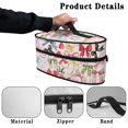 thumbnail image 5 of HELLHERO Colorful and Varied Bows Irons Organizer Bag Polyester 11.8x6.69x5.5 In, Bag Only, 5 of 6