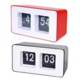 thumbnail image 5 of Clearance!Digital Auto Flip Desktop Clock Classic Retro Table Flip Page Alarm Clocks Household Bedroom Kitchen Office Clock Home Decor White, 5 of 6