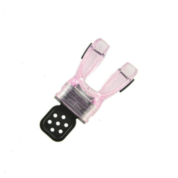 Eigraketly Boquilla de buceo Reemplazo de silicona Suministros termoplásticos Herramienta práctica Accesorios de tubo de respiración Blanco Deportes acuáticos Rosa Eigraketly OD019449-02