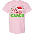 thumbnail image 3 of Inktastic Papa Claus with Christmas Santa Hat and Snowflakes T-Shirt, 3 of 5