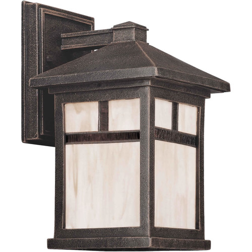 Forte 1 Light Cast Aluminum Outdoor Wall Lantern in Painted Rust - 1873-01-28 - image 2 of 7