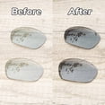 thumbnail image 3 of Walleva Transition/Photochromic Polarized Replacement Lenses for Oakley Straight Jacket Sunglasses, 3 of 6