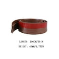 thumbnail image 3 of Self Adhesive Door Bottom Seal Strip Rubber 45mm/1m Soundproof Windproof for Door Window, Brown, 3 of 3