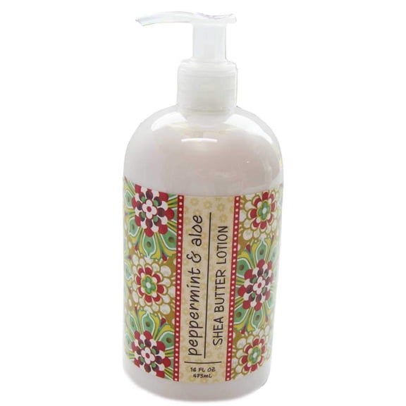 Greenwich Bay - 16oz Garden Shea Butter Lotion - Peppermint Aloe
