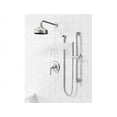 thumbnail image 2 of Pfister LG16-3TBK Tisbury Handheld Shower with Slide Bar in Brushed Nickel, 2 of 3