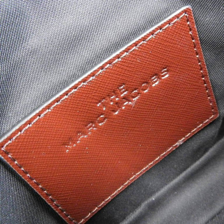 Marc Jacobs Black & Orange 'The Snapshot' Shoulder Bag