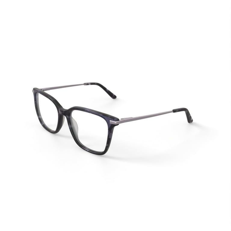Walmart Women's MV022 Ash Prescription Eyeglasses with Case Walmart Women's MV022 Ash Prescription Eyeglasses with Case