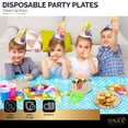 thumbnail image 4 of Disposable Paper Plates Ivory, 6 3/4 Inches Paper Dessert Plates, Strong and Sturdy Disposable Plates for Party, Dinner, Holiday, Picnic, or Travel Party Plates, Pack of 50 - By Amcrate, 4 of 6