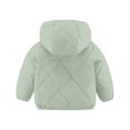 thumbnail image 5 of MuZeFu Little Girls Clothes Size 6-7 Clearance Toddler Baby Boys Girls Autumn Winter Cotton Padded Jacket With Velvet Lining Hooded Zipper Jacket Coat, 5 of 5