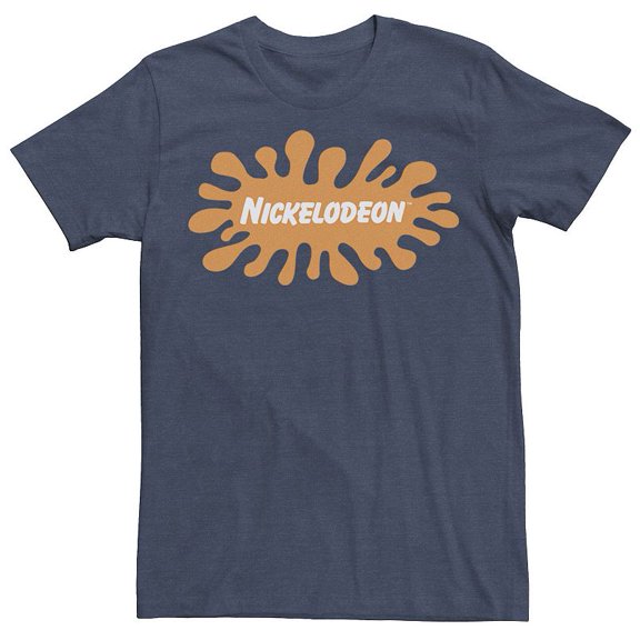 Men's Nickelodeon Orange Splat Logo Tee