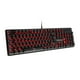 thumbnail image 2 of Teclado gamer Primus Ballista 100T LED, mecánico, switch rojo, alámbrico, español, negro, 2 of 2
