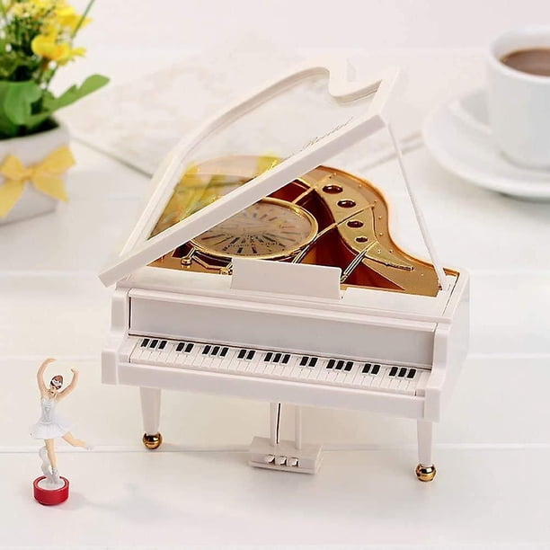 Caja de música para Piano de bailarina WEIHJMXG bailarina musical Auto Piano mecánico Ballet