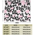 thumbnail image 4 of Pink Panda Blanket,Flannel Warm Cozy Panda Blankets Comfortable Soft Throw Blanket, for Couch Bed or Travel,Birthday Gifts for Girls Kids Adult 60"X50", 4 of 6