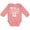 Mauve, variant on Inktastic My Best Friend is My Tia with Hearts Boys or Girls Long Sleeve Baby Bodysuit