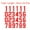 Red, variant on Uxcell Iron on Number 0 to 9 Heat Transfer 8" Red Single Number 24 Pack
