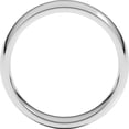 thumbnail image 2 of Sterling Silver 6 Mm Lightweight Comfort-Fit Half Round Band, Size 11.5, 2 of 2