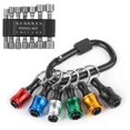 thumbnail image 1 of 14pcs Power Nuts Driver Drill Bit Tools Set Metric Socket Wrench Screw 1/4 Inch Driver Hex Keys, an, 1 of 5