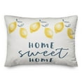 thumbnail image 2 of Creative Products Home Sweet Home Lemons 14x20 Spun Poly Pillow, 2 of 3