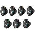 thumbnail image 4 of ZELOTES F-36 Wireless Vertical 2.4G Bluetooth Mouse Full Color Light 8-Button Programmable 5 DPI Gaming Mouse Built-in 730mah Li-ion Battery Black, 4 of 8