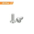 thumbnail image 3 of Uxcell #6-32x3/8" Pan Head Machine Screws, Stainless Steel 18-8 Screw, Pack of 25, 3 of 7