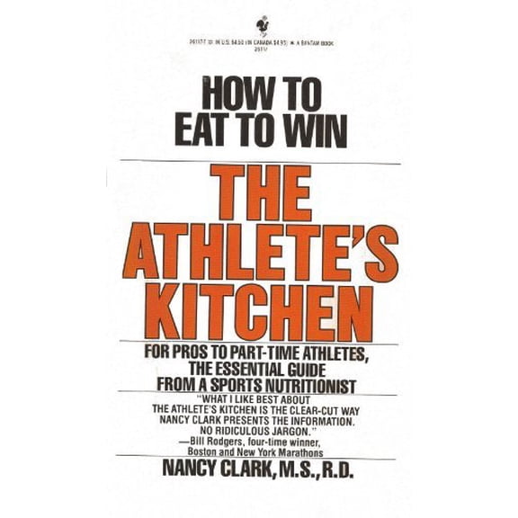 Pre-Owned Athlete's Kitchen, 9780553261172, 0553261177, Paperback,