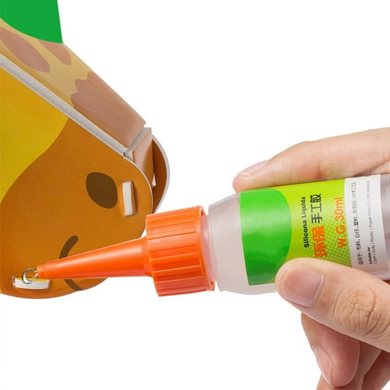 High-Graded Art Craft Glue Transparent Alcohol Liquid Glue Quick Drying Non-Toxic Fit for Metal Glass Wood Cloth Fabric