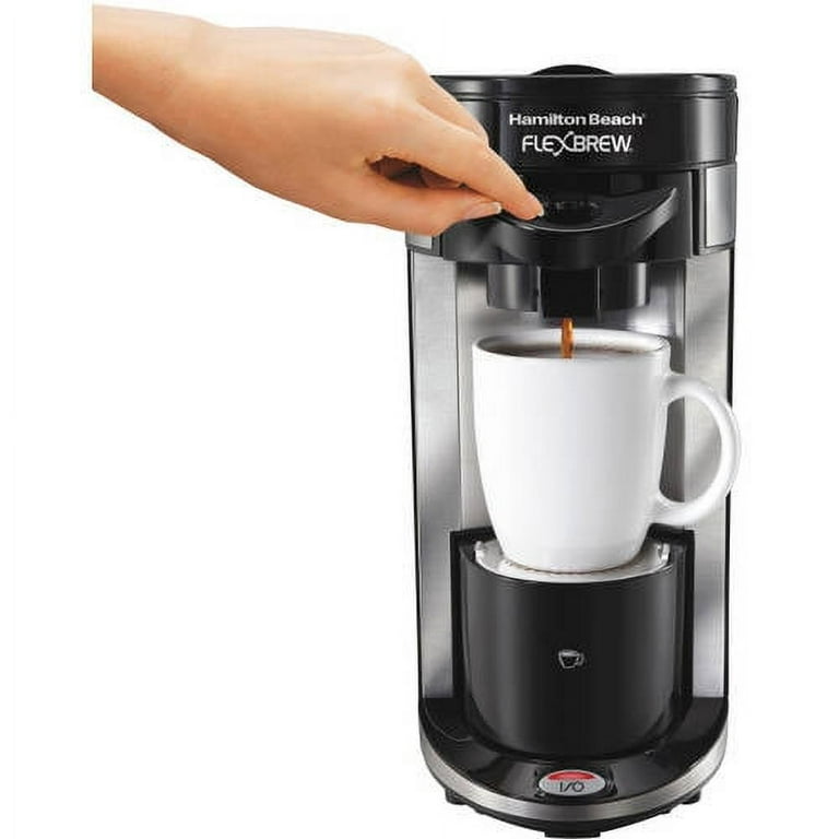 Hamilton Beach Coffee Machines BLACK - Black FlexBrew Removable Resevoir  Single-Serve Coffee Maker - Yahoo Shopping
