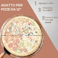 thumbnail image 4 of Outsunny Outdoor Pizza Oven with 12" Stone and Cover Wood Fired Pizza Maker, 4 of 10