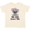 thumbnail image 3 of Inktastic My Gigi Loves Me Grandchild Girls Toddler T-Shirt, 3 of 5