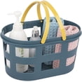 thumbnail image 1 of Cesta de plástico portátil para ducha Caddy con asa Organizador de almacenamiento para baño, despensa, cocina, dormitorio universitario, 1 of 6