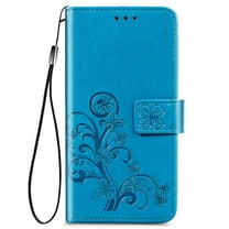 Allytech Galaxy Note 20 Ultra Wallet Case, Premium PU Leather Folding Stand Shockproof Anti-scratch Credit Cards Holder Wallet Case TPU Back Cover for Samsung Galaxy Note 20 Ultra, Blue