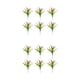 thumbnail image 1 of Moyic 6 piezas de plantas artificiales de hojas falsas resistentes a los rayos , ramitas de hojas, plantas, , ventana, camino, arreglo de Type2 NO2, 1 of 6