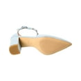 thumbnail image 4 of Stuart Weitzman Pearl Strap Block 75 Denim Pump, 9.5, Blue, 4 of 5