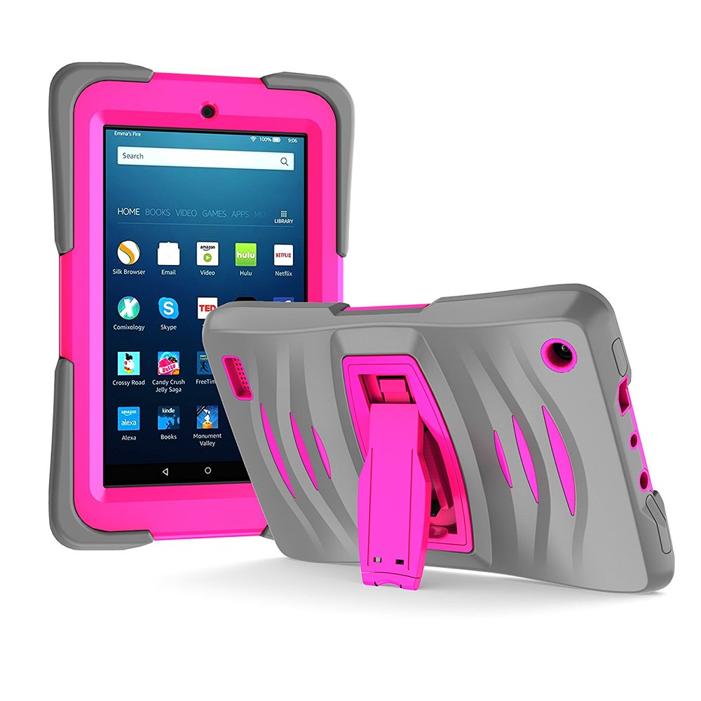 Amazon Fire 7" 2017 Case, EpicGadget 7th Generation Fire 7 Heavy Duty