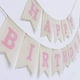 thumbnail image 4 of Banner CROWNOS de arpillera para feliz cumpleaños, decoración rústica rosa, 4 of 6